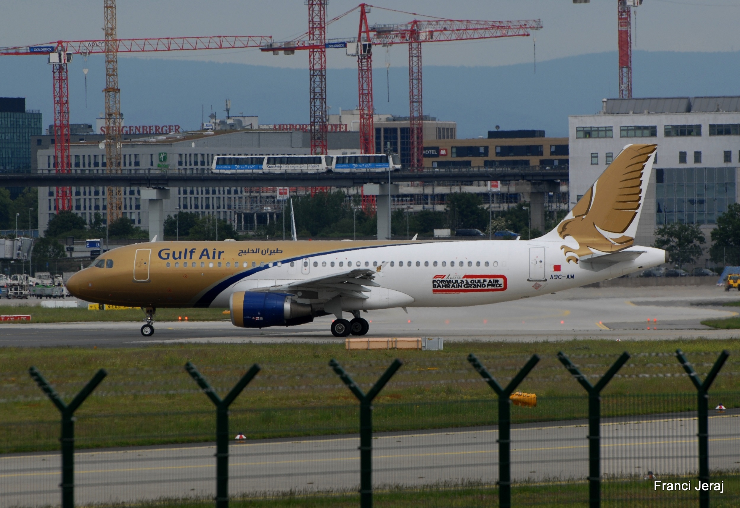 Gulf Air A320, foto: Franci Jeraj, FRA Gulf Air A320, foto: Franci Jeraj, FRA