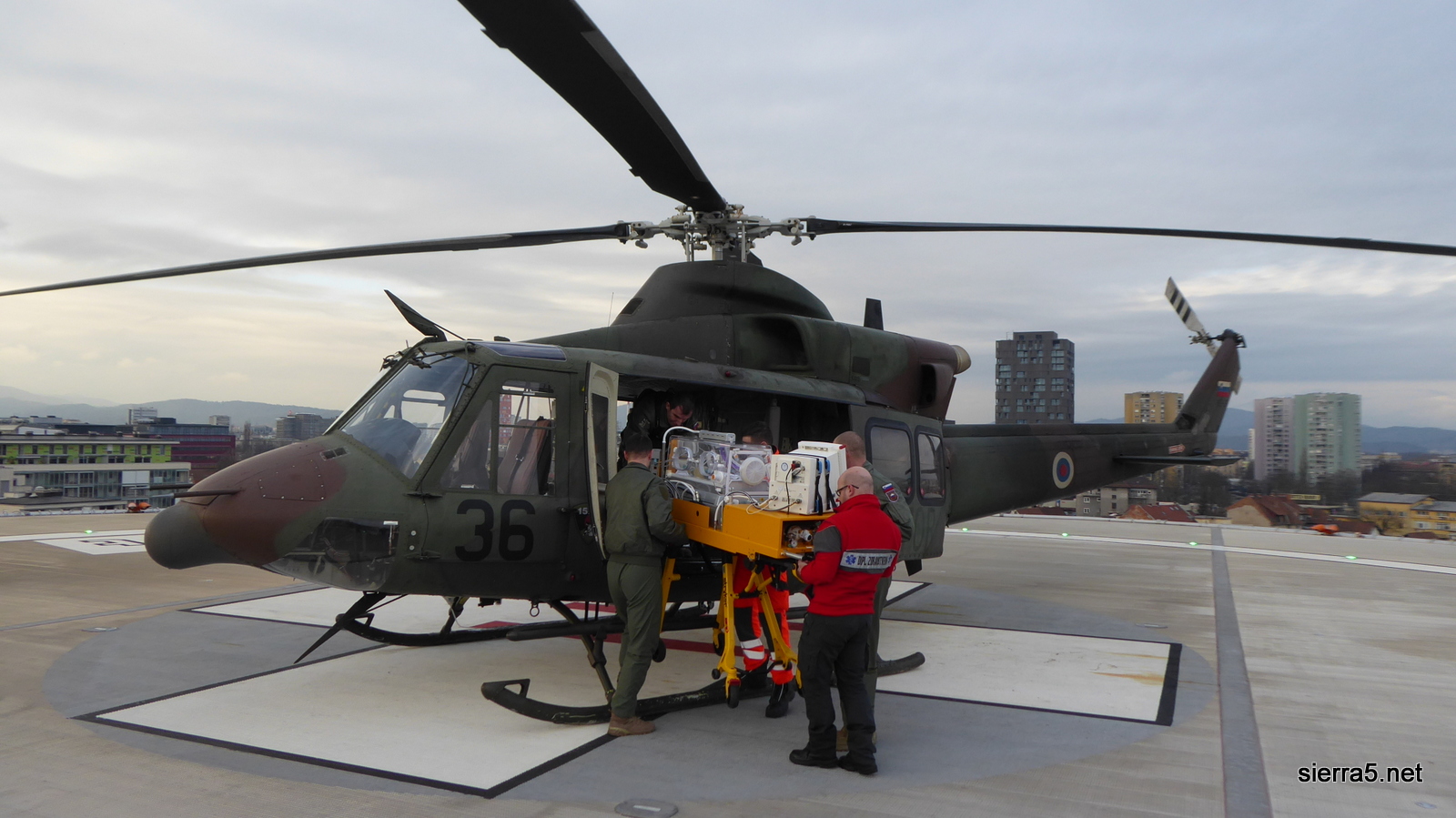 Heliport na UKCLJ