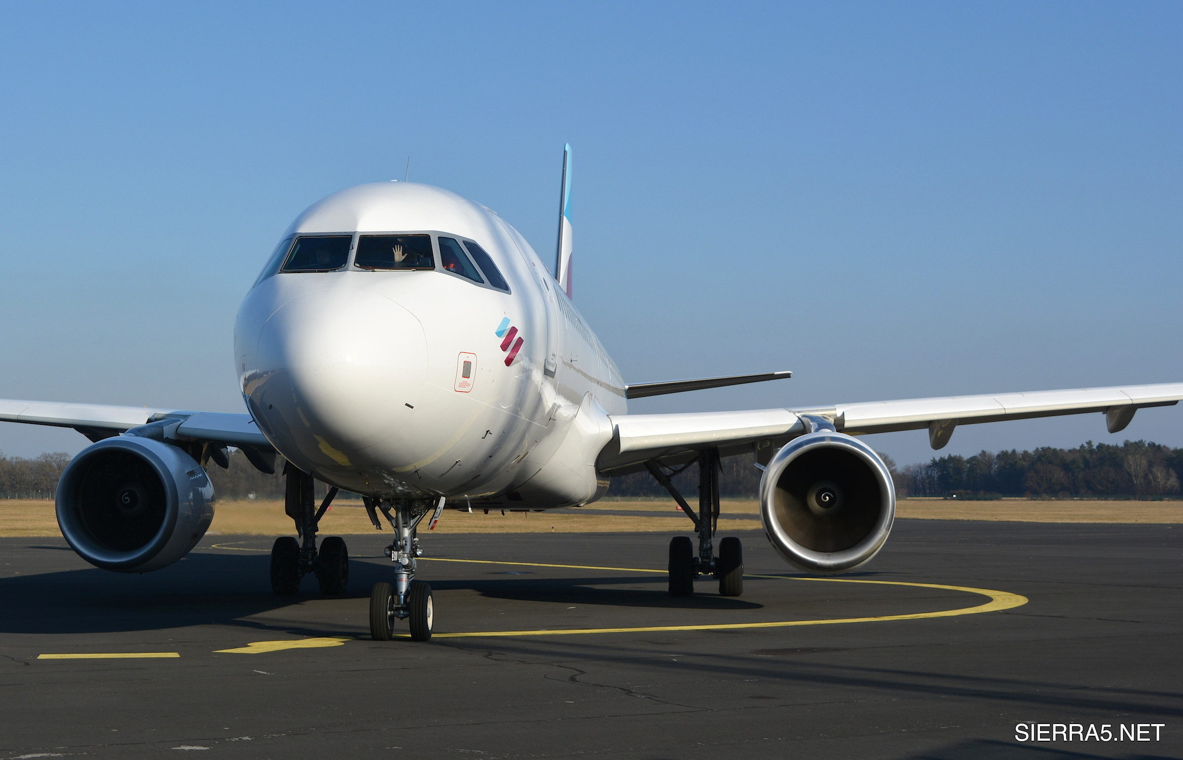 Eurowings Europe A320 MBX pilot cockpit