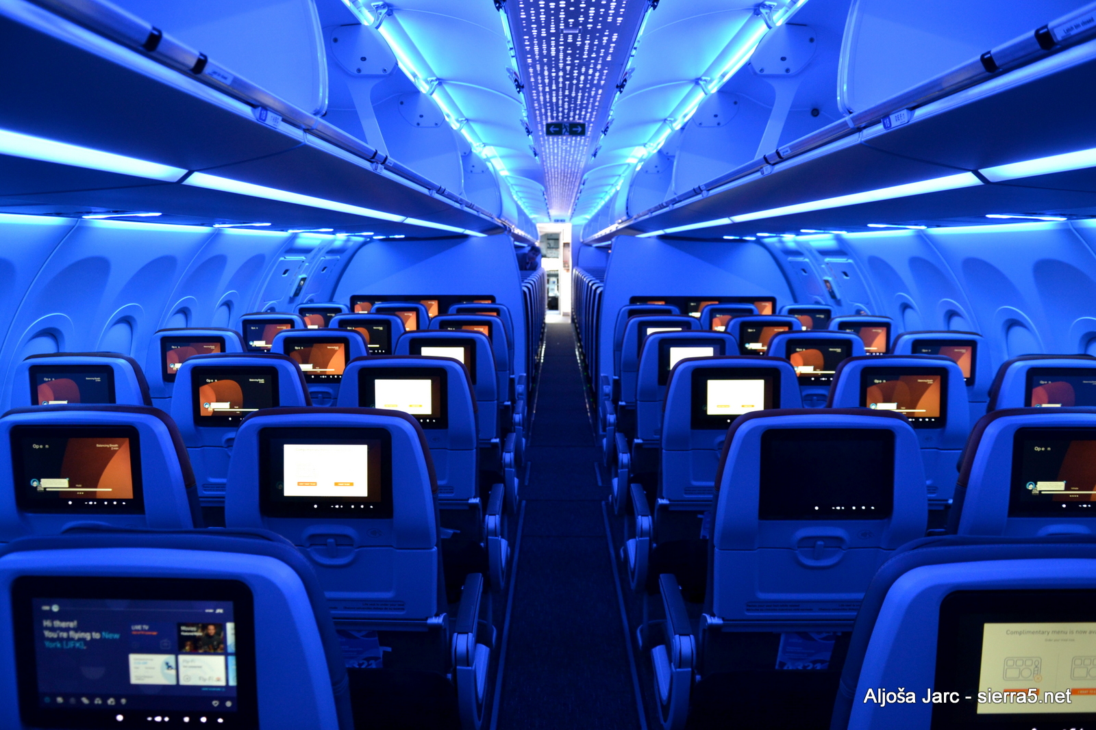 Potniška kabina Jet Blue
