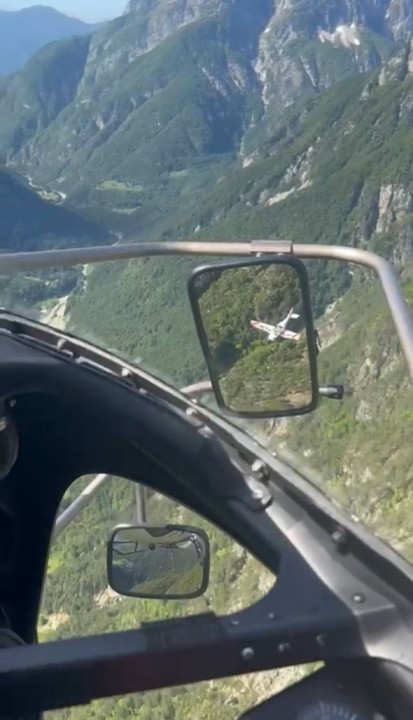 Flycom cockpit view